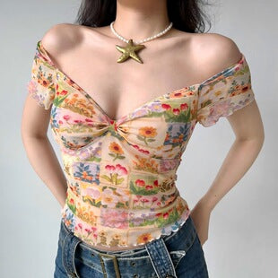 Desert Rose Crop Top