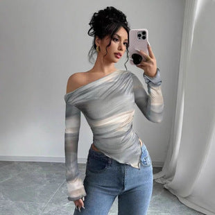 Midnight Denim Crop Top